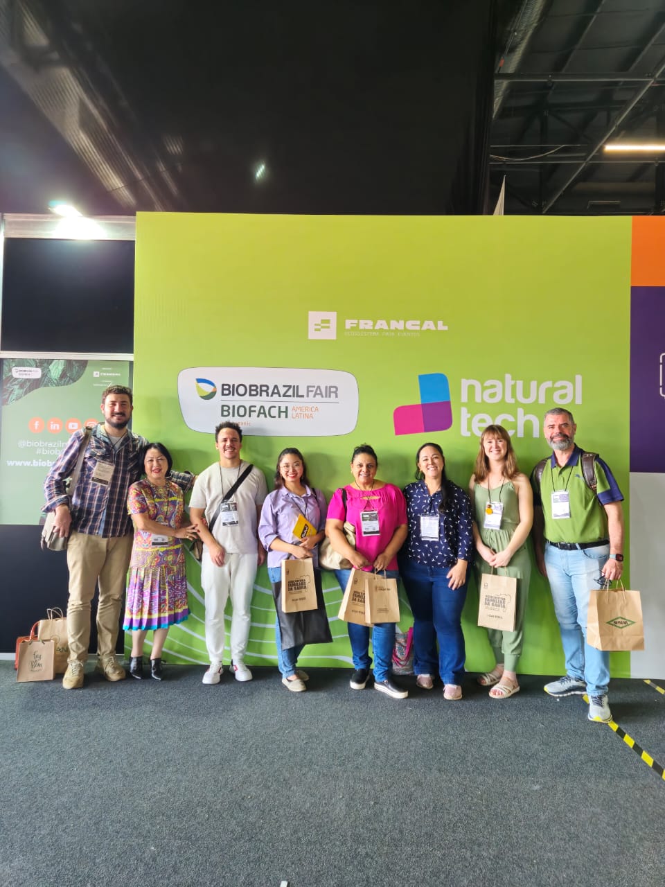 Participação da Invest Paraná na Bio Brazil Fair e Naturaltech 2024